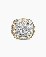 Albion Ring in 18K Yellow Gold with Diamonds