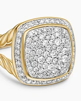 Albion Ring in 18K Yellow Gold with Diamonds