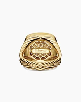 Albion Ring in 18K Yellow Gold with Diamonds