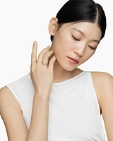 Chatelaine® Ring 18K Rose Gold with Morganite and Diamonds