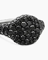 Pavé Pinky Ring in 18K White Gold with Diamonds