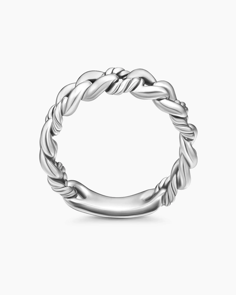 Belmont® Curb Link Band Ring Sterling Silver, 5mm