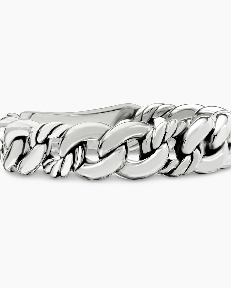 Belmont® Curb Link Band Ring Sterling Silver, 5mm