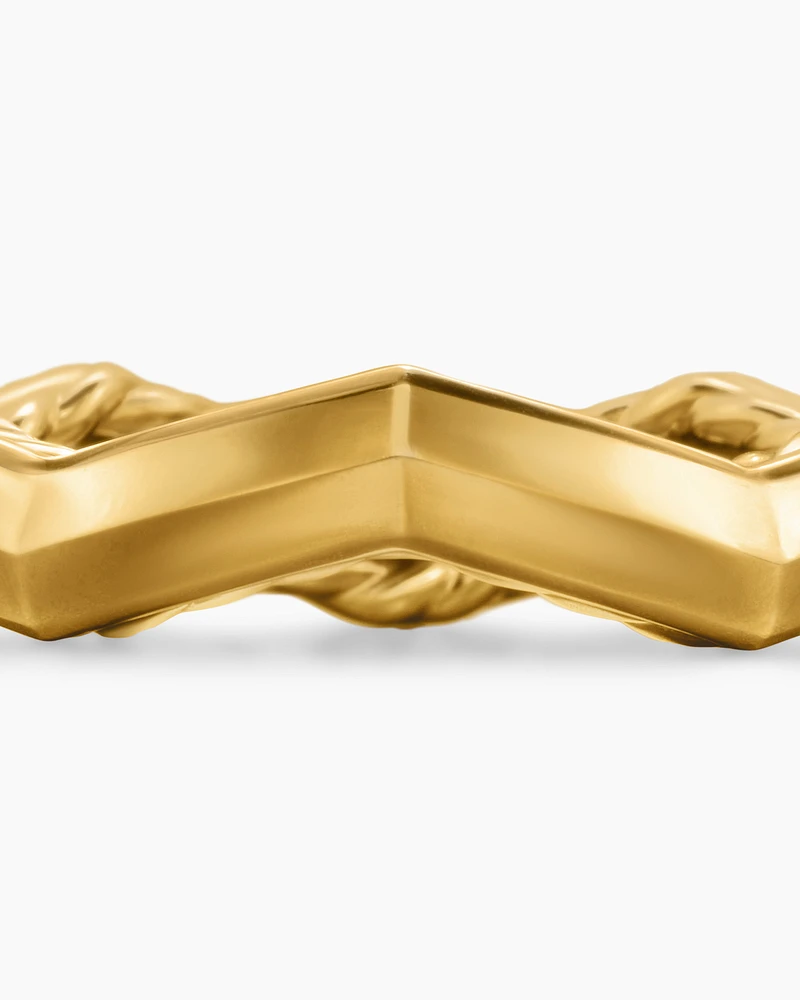 Zig Zag Stax™ Ring 18K Yellow Gold, 3mm