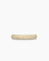 DY Mercer® Pavé Band Ring 18K Yellow Gold with Diamonds, 3.7mm