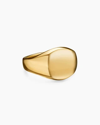 Streamline® Pinky Ring 18K Yellow Gold, 13mm
