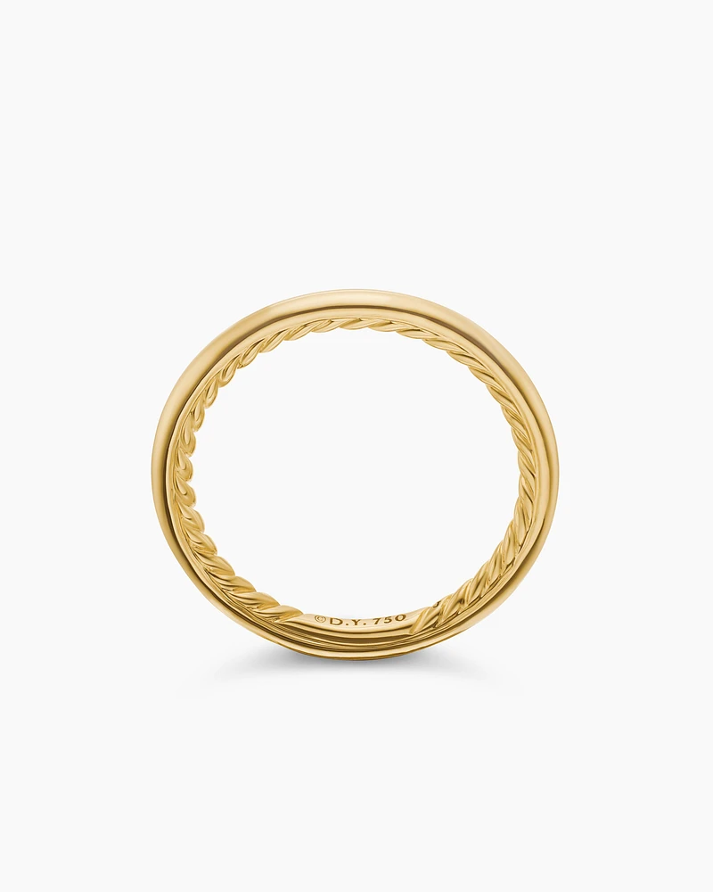 DY Eden Band Ring 18K Yellow Gold, 2mm
