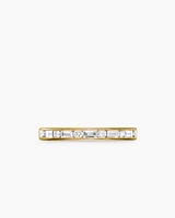 DY Eden Partway Alternating Diamond Band Ring 18K Yellow Gold with Diamonds, 2.8mm