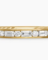 DY Eden Partway Alternating Diamond Band Ring 18K Yellow Gold with Diamonds, 2.8mm