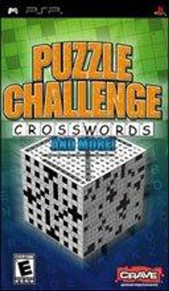 Puzzle Challenge Crosswords and More - Sony PSP