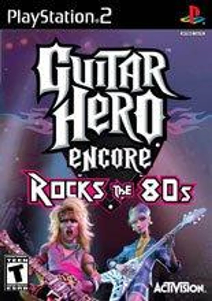 Guitar Hero: The Rocks of the 80's - Sony PSP