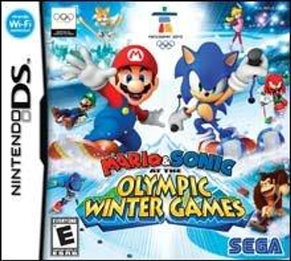 Mario and Sonic at the Olympic Winter Games - Nintendo DS