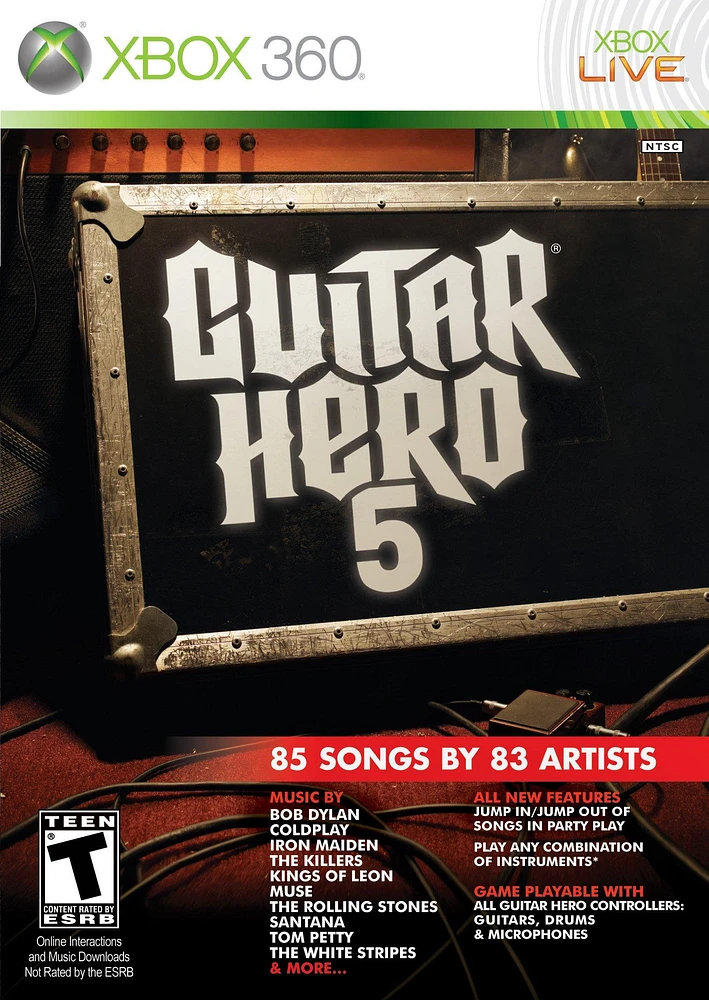Guitar Hero 5 Game Only - Xbox 360