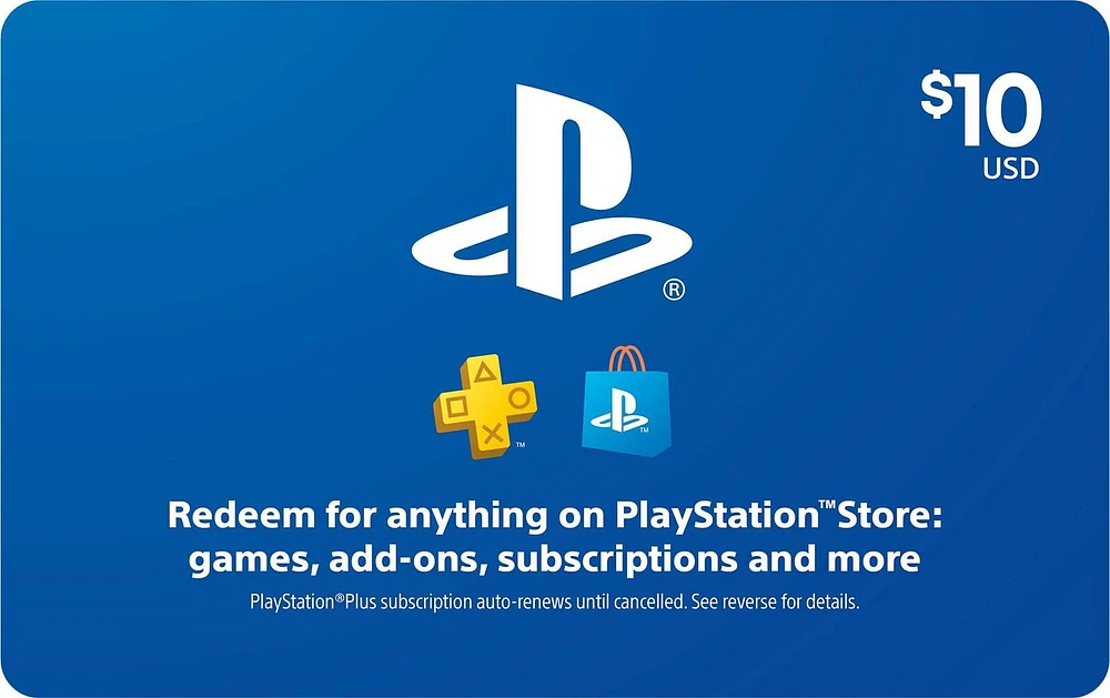 Sony PlayStation Store Gift Card $10 - PlayStation 5