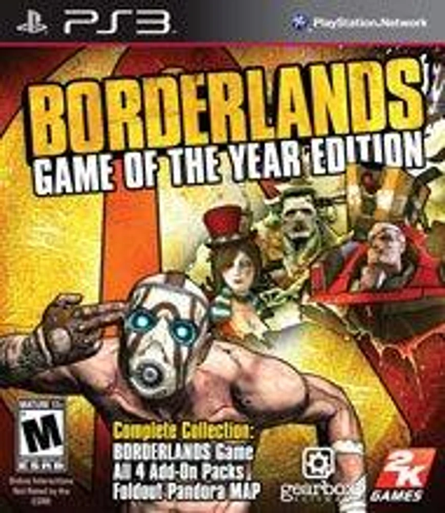 Borderlands Game of the Year