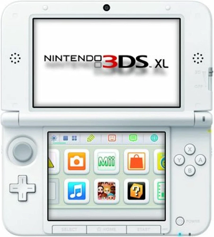Nintendo 3DS XL Handheld Console White