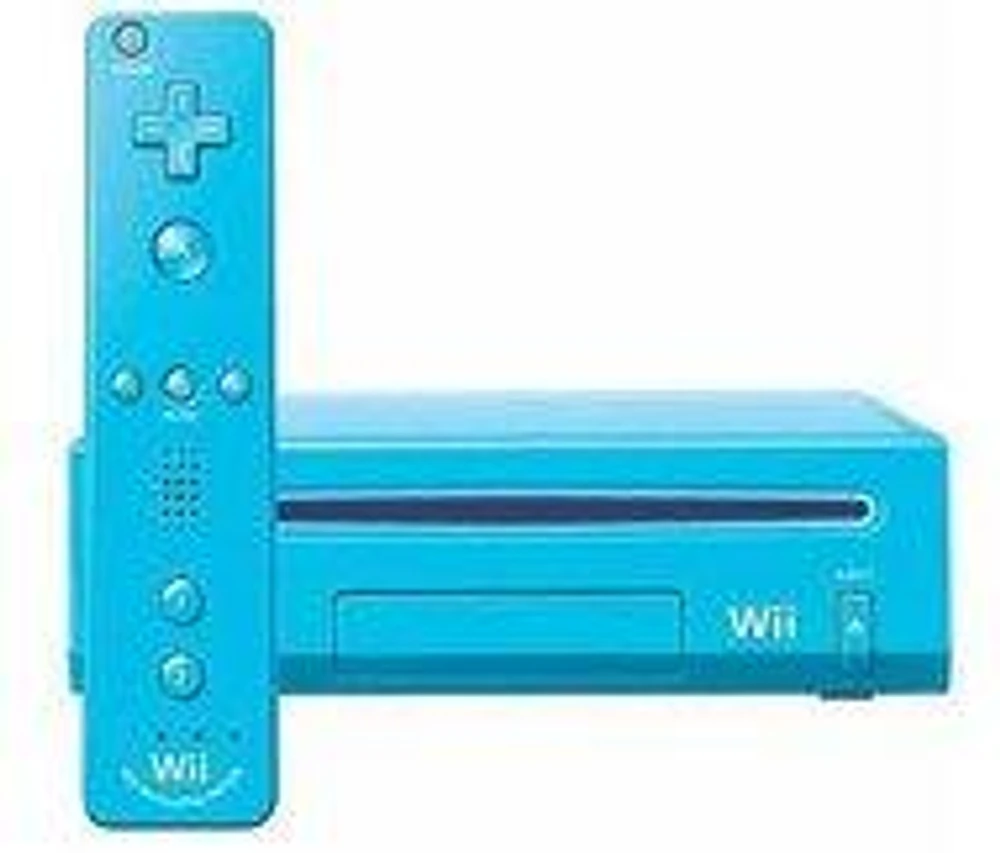 Nintendo Wii System New Model with Motion Plus Blue