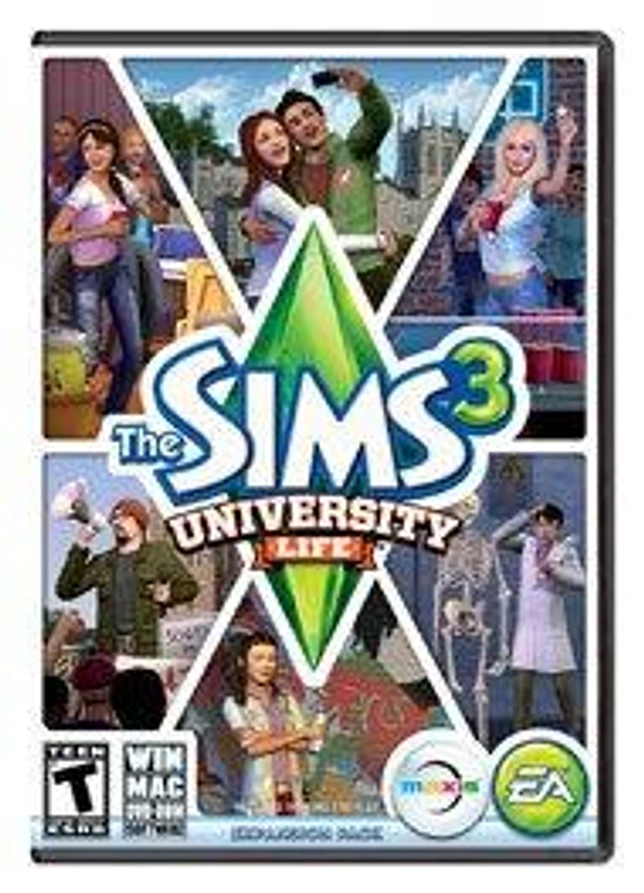 The Sims 3 University Life DLC