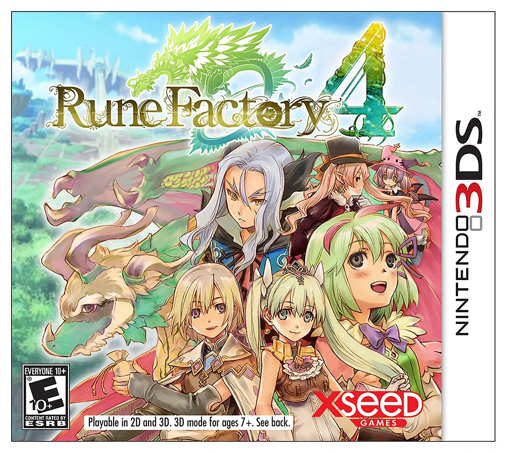 Rune Factory 4 - Nintendo 3DS