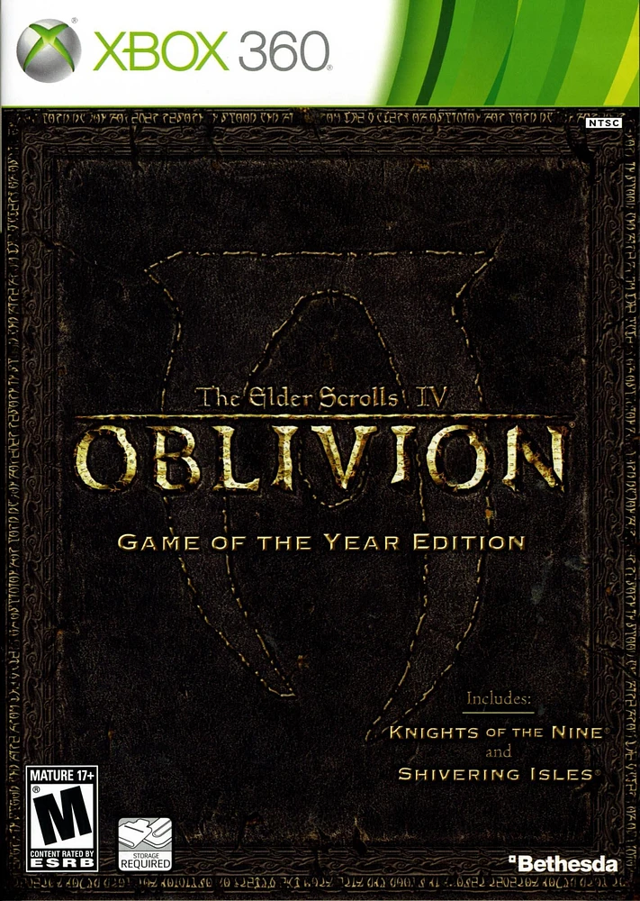 The Elder Scrolls IV: Oblivion Game Of The Year Edition Game of the Year - Xbox 360