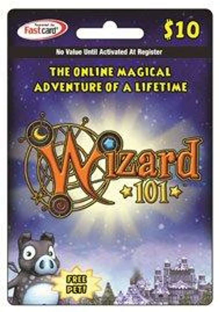 KingsIsle Wizard101 Digital Card
