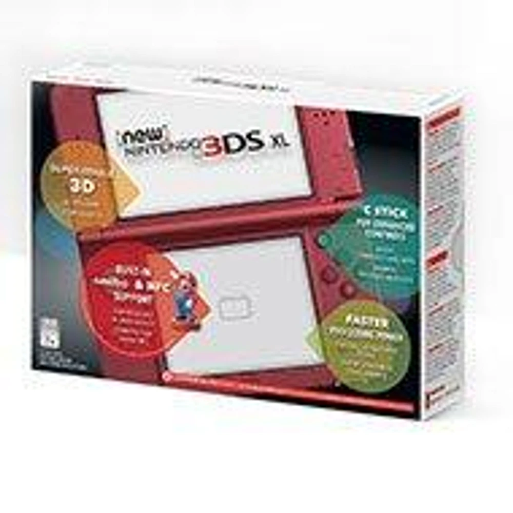 New Nintendo 3DS XL Handheld Console Red - Nintendo 3DS