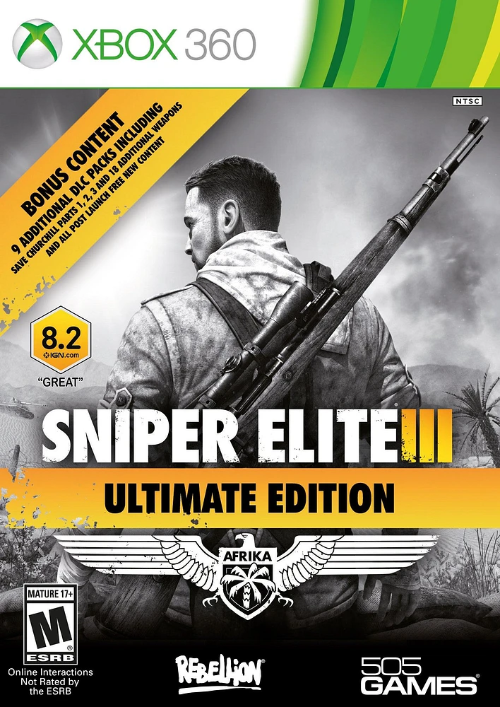 Sniper Elite 3 Ultimate - Xbox 360