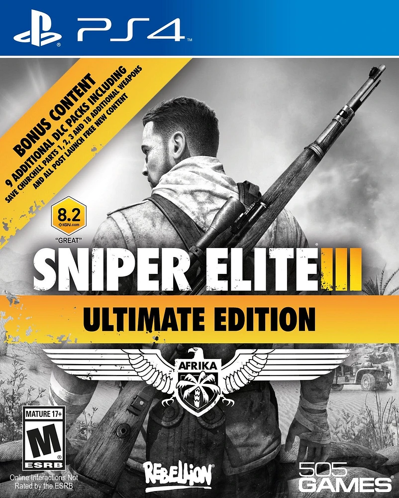 Sniper Elite 3 Ultimate - PlayStation 4