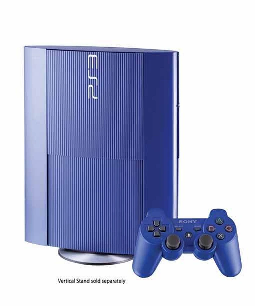 Sony PlayStation 3 Super Slim Console Blue 250GB