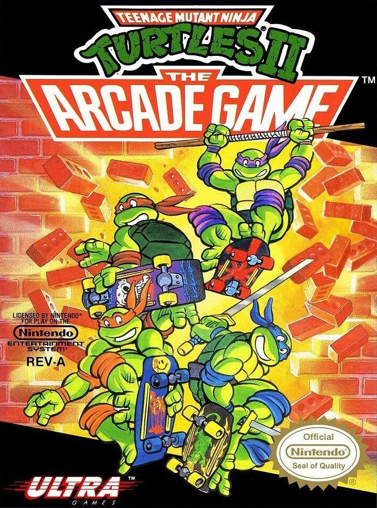 Teenage Mutant Ninja Turtles 2: The Arcade Game - Nintendo