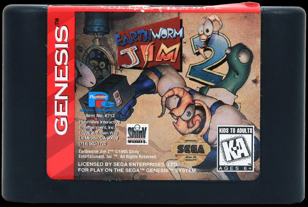 Earthworm Jim 2 - Sega Genesis