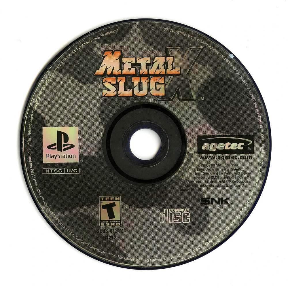 Metal Slug X - PlayStation