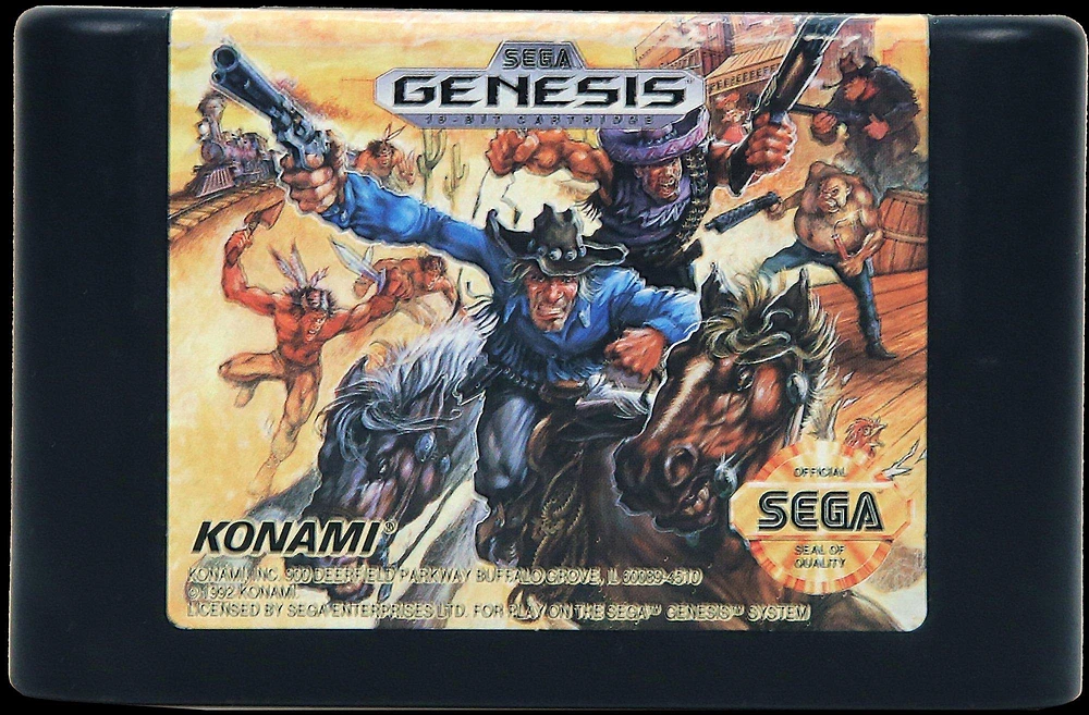 Sunset Riders - Sega Genesis