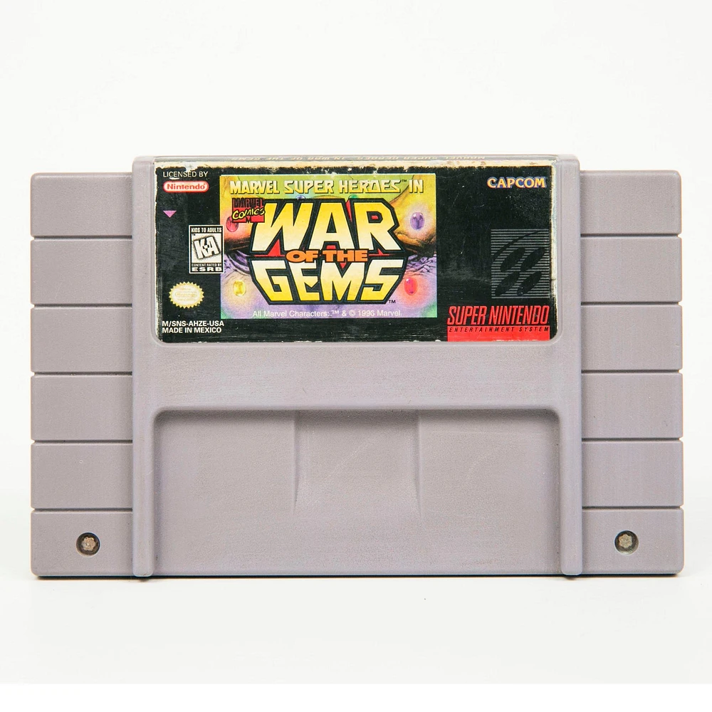 Marvel Super Heroes in War of the Gems