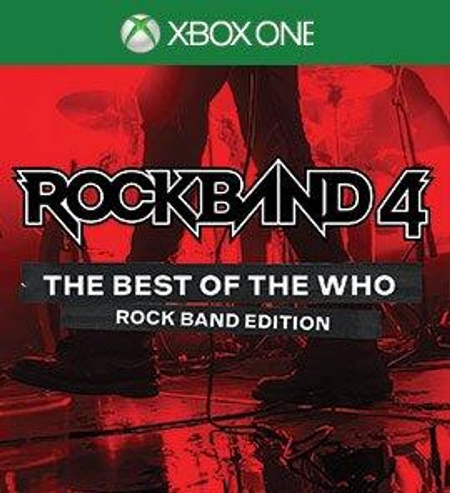 Rock Band 4 The Best of the Who DLC