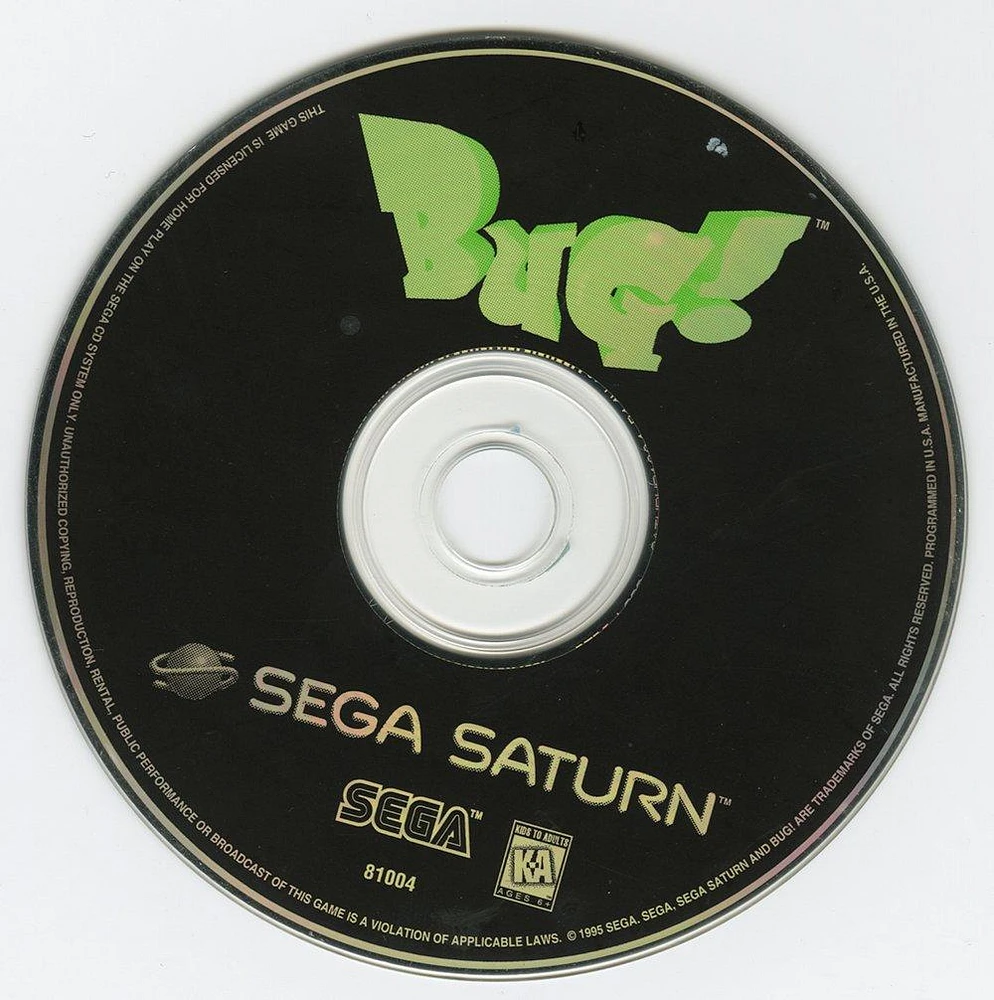 Bug! - Sega Saturn