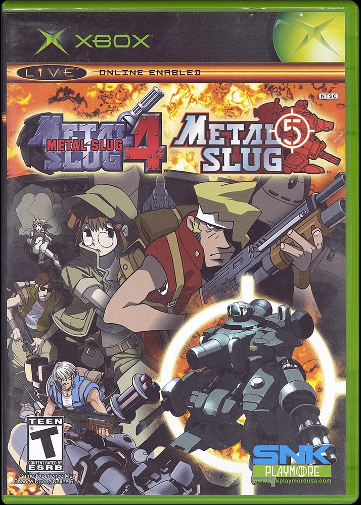 Metal Slug 4 and Metal Slug 5