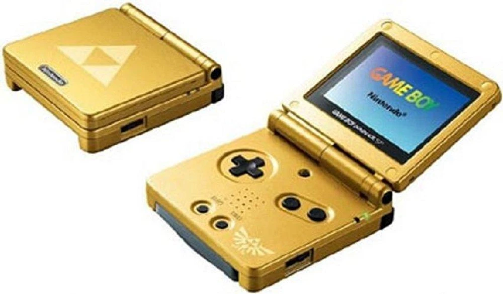 Nintendo Game Boy Advance SP Gold Zelda