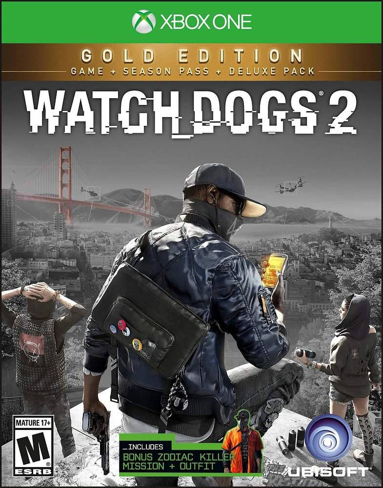 Watch Dogs 2 Gold Edition Gold - Xbox One
