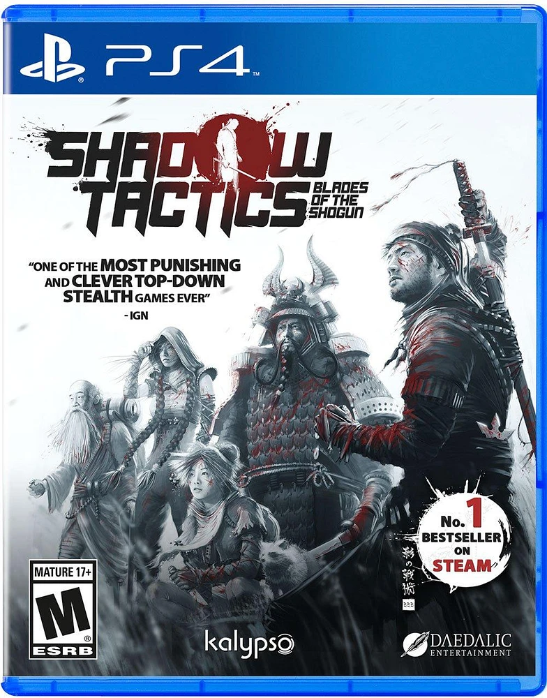 Shadow Tactics Blades of the Shogun - PlayStation 4