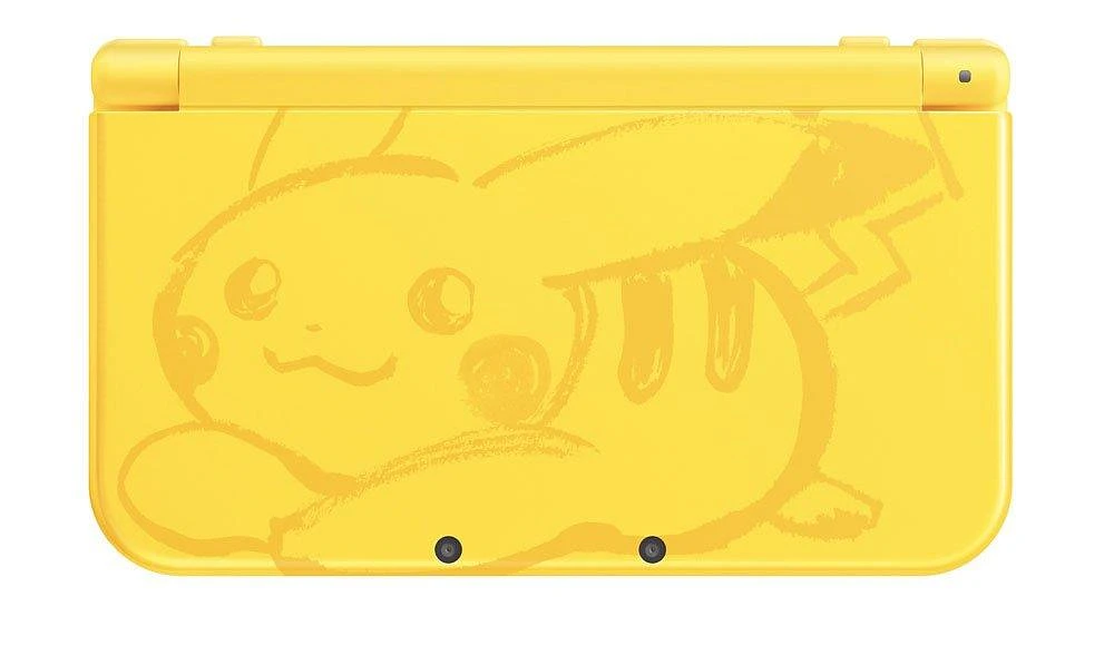 New Nintendo 3DS XL Handheld Console Pikachu Yellow - Nintendo 3DS