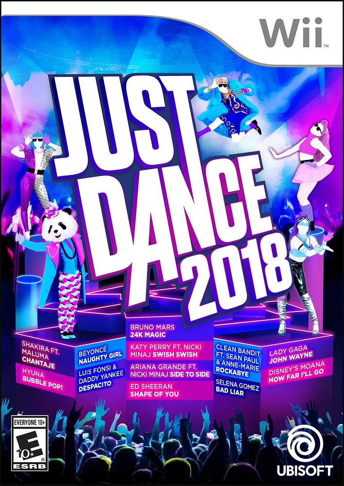 Just Dance 2018 - PlayStation 4 - Nintendo Wii