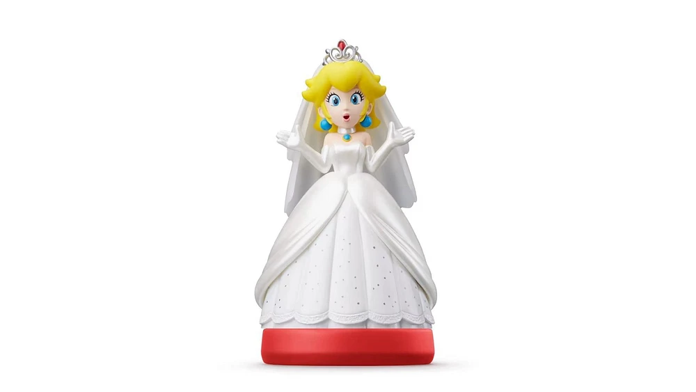 Super Mario Odyssey Peach Wedding Outfit amiibo