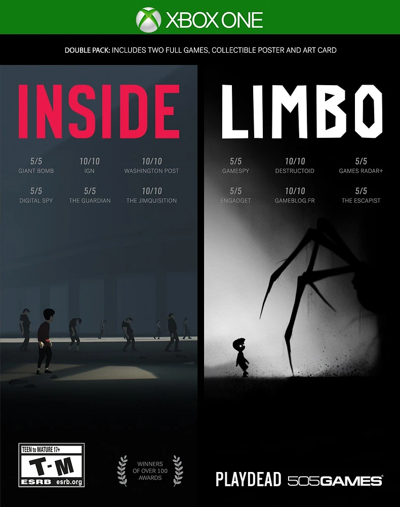 Inside and Limbo 2 Pack - Xbox One