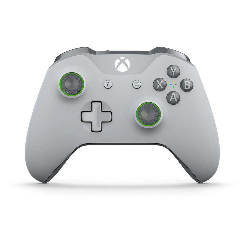 Microsoft Xbox One Wireless Controller Green and Gray