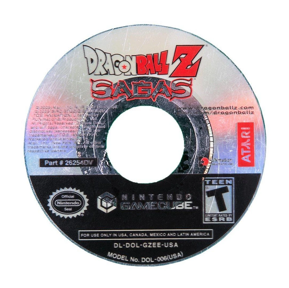 Dragon Ball Z: Sagas - GameCube