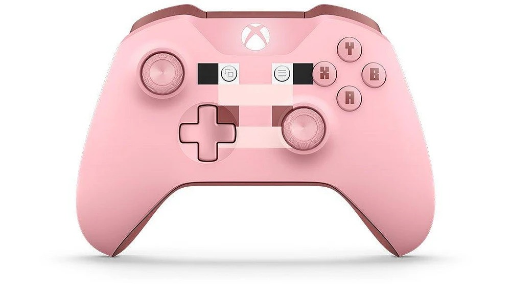 Microsoft Xbox One Wireless Controller Minecraft Pig