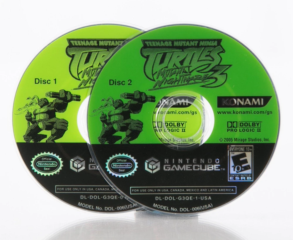 Teenage Mutant Ninja Turtles 3: Mutant Nightmare - GameCube