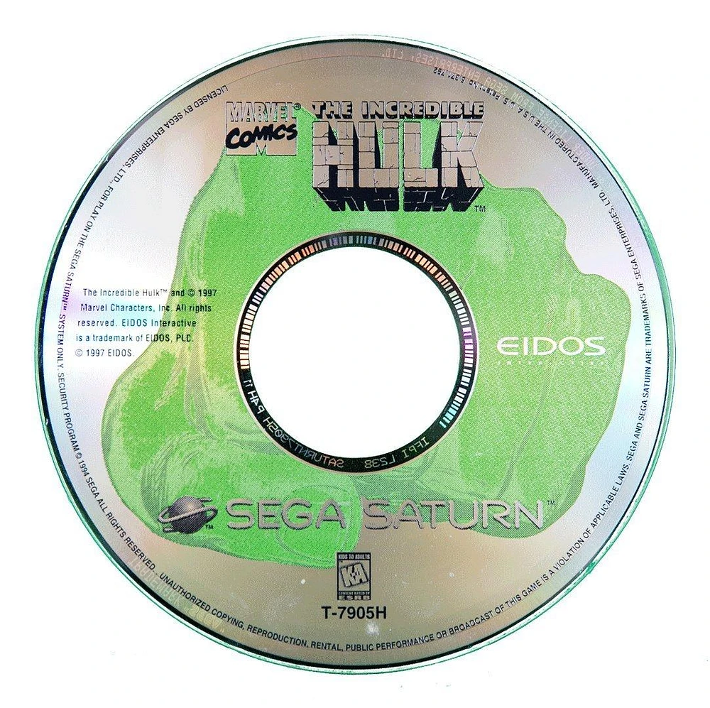 The Incredible Hulk - Sega Saturn
