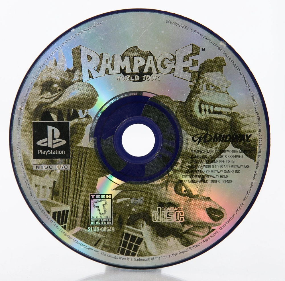 Rampage World Tour - PlayStation